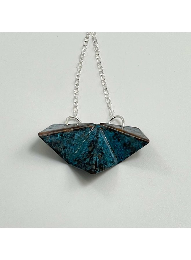 Collier Cuivre Origami 32