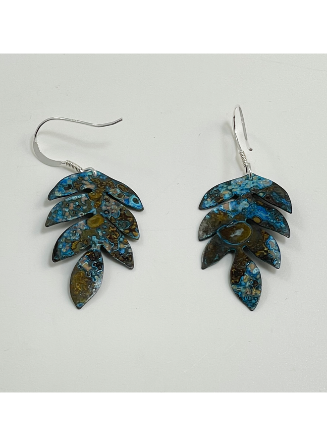 Fern Drop Earrings Large 35