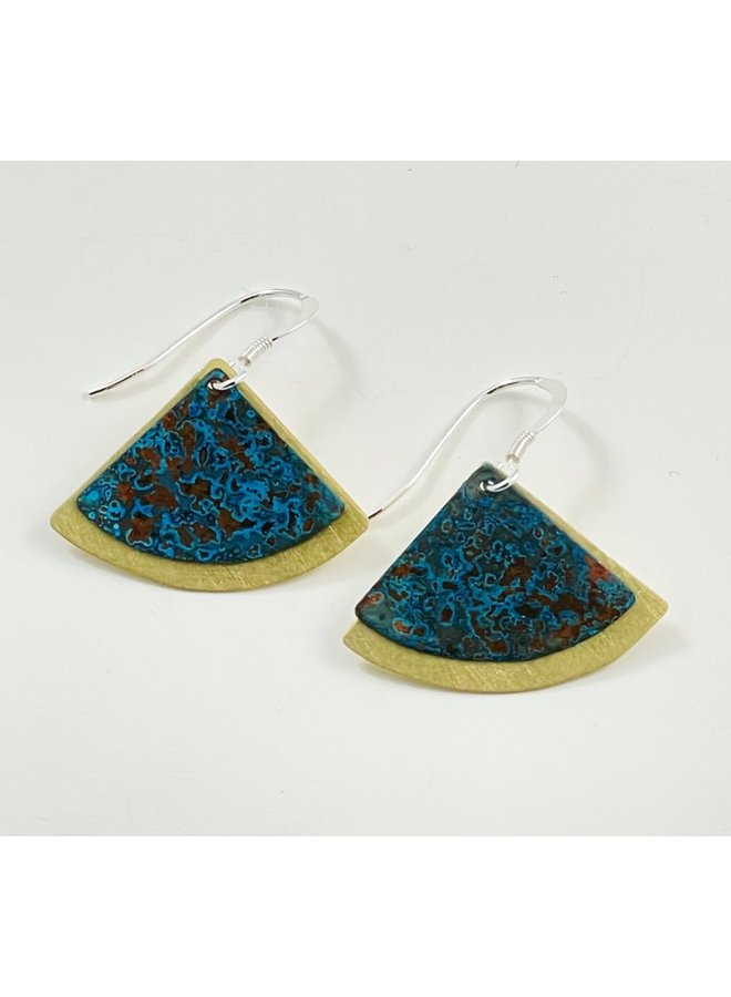 Boucles d'Oreilles Double Goutte Art Déco 38