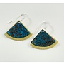 Boucles d'Oreilles Double Goutte Art Déco 38