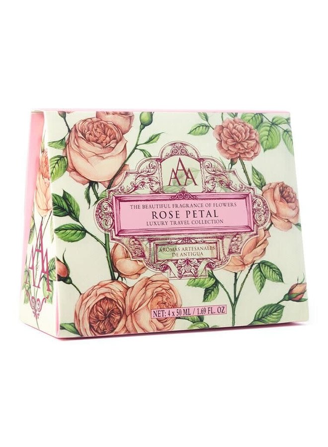 Blommig Rose Petal Travel Set