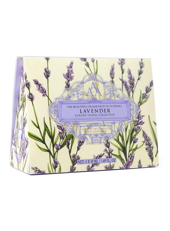 Floral Lavender Travel Set
