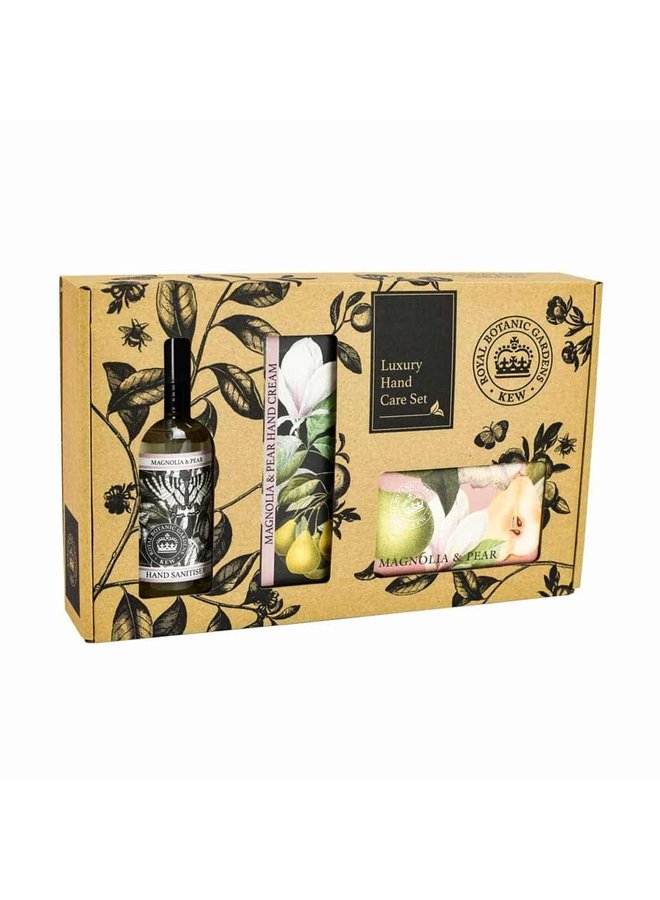 Kew Gardens Hand Care Coffret Cadeau Mangue et Poire