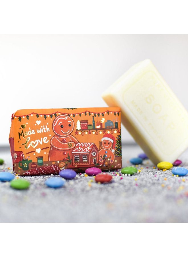 Jabón Vegetal de Pan de Jengibre - Canela y Naranja