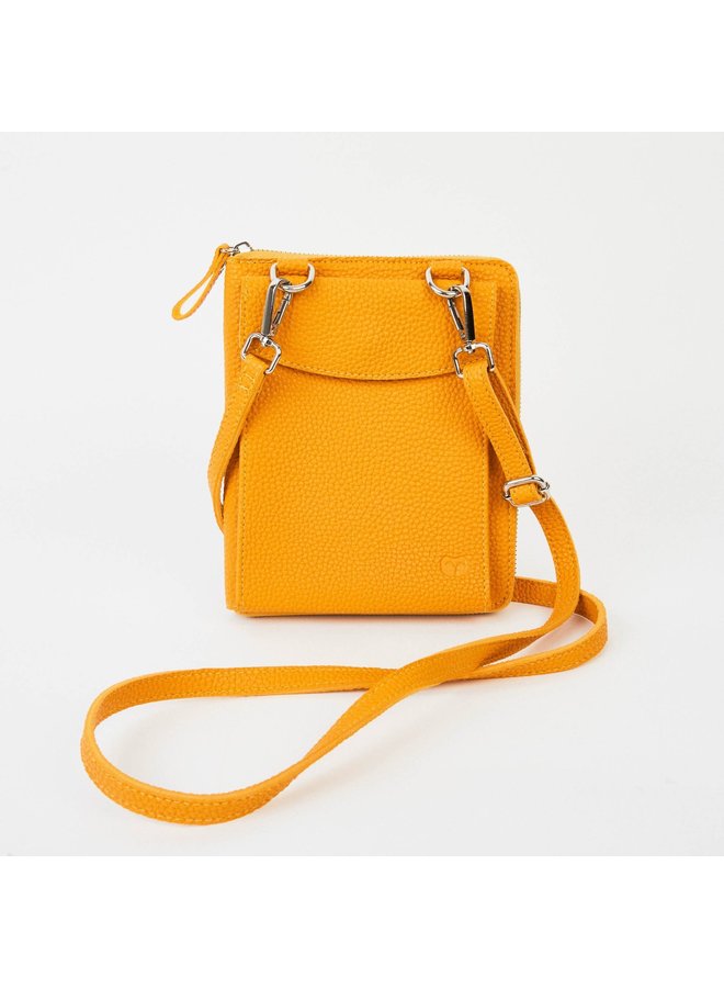 Cross Body  Vegan Bag Mustard 076