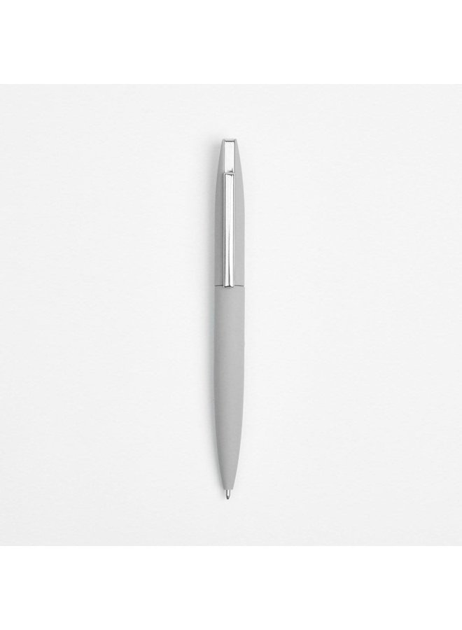 Twist Action Ball Pen Silver in gift bag  069