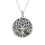 Celtic Tree of Life Paua Shell Halsband 402