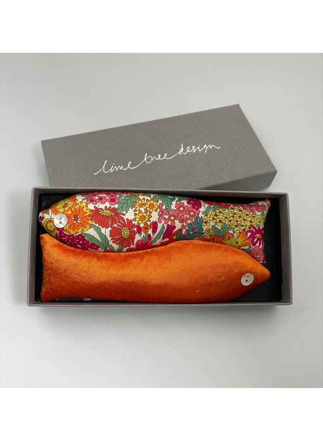 Lavande Liberty & Silk Fish Julia's Orange 142