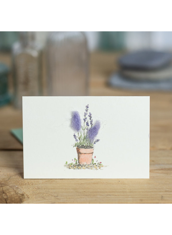 Lavendel-Minikarte 41