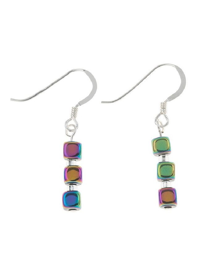 Boucles d'oreilles Spectrum Cubes 722