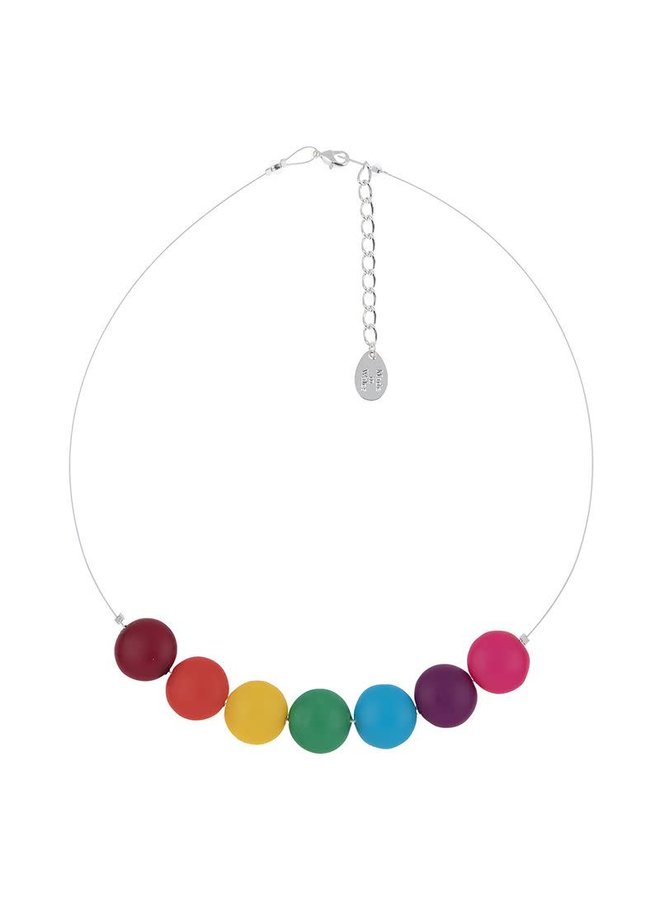 Collar arcoiris feliz 1689