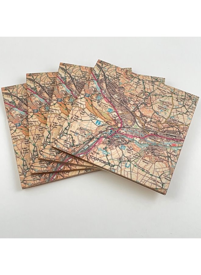 Todmorden Map Coaster - 002