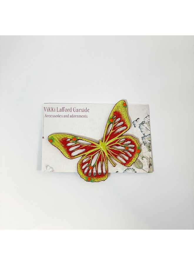 Butterfly Embroidered Pin Brooch 105