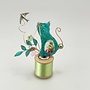 Small Cat with Bird on a Bobbin 056