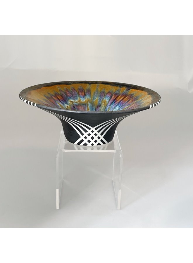 Sunburst Ceramic Porcelain bowl 09