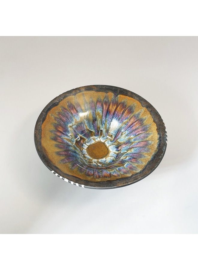 Sunburst Ceramic Porcelain bowl 09