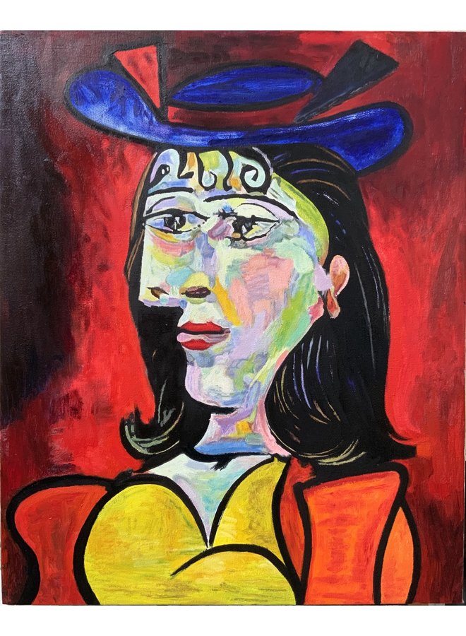 Portrait of a Young Girl after Picasso 74
