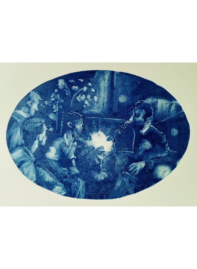 Have you seen it with your own eyes? - Monoprint 070