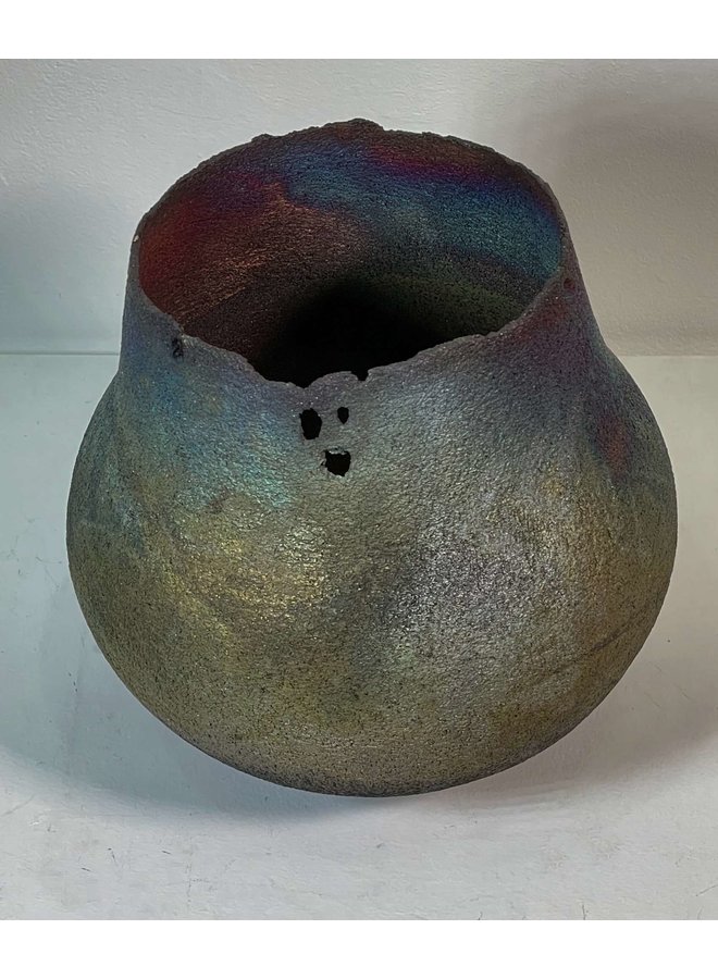 Gefäß Raku 07