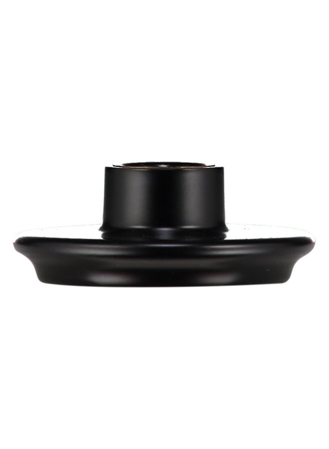 Candleholder Jet Black Wood 06