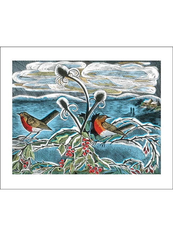 Robins and Teasels av Angela Harding