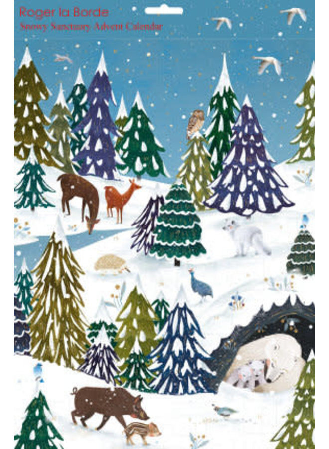 Snowy Sanctuary  Advent Calendar