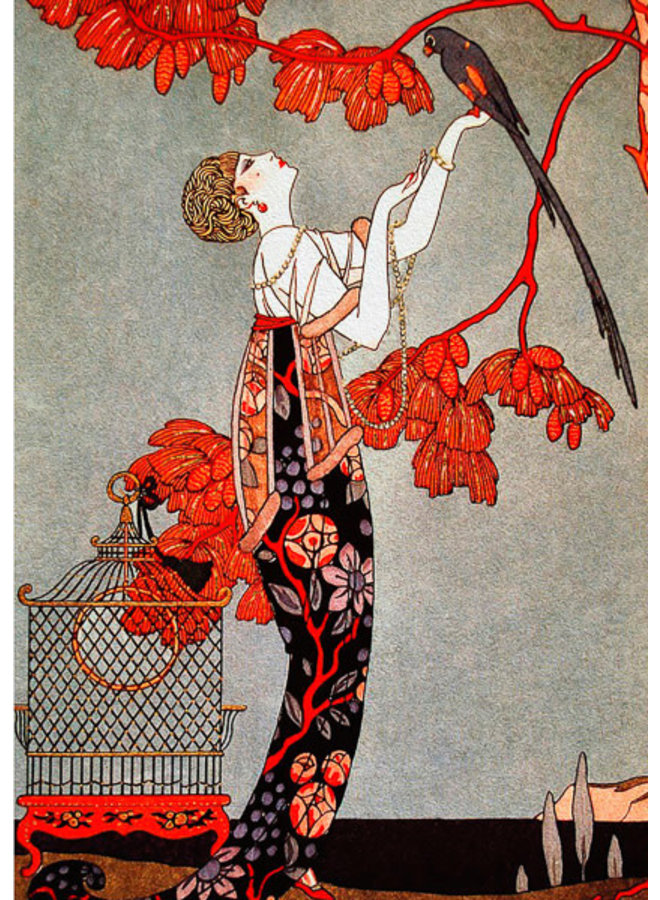 La carte scintillante de l'arbre rouge