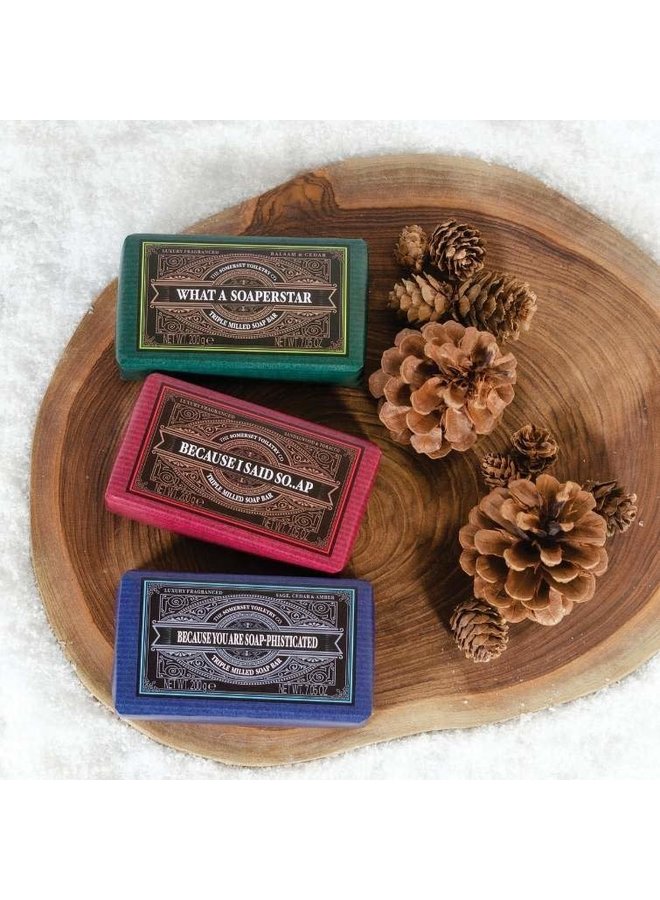 Gentlemens Balsam & Cedar Soap