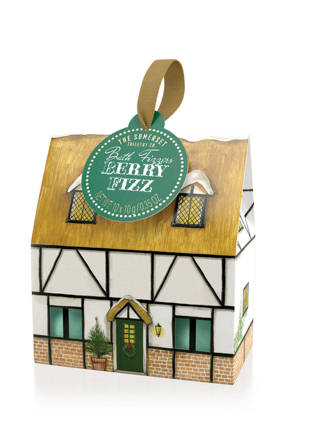 Efervescencia de baño de bayas x10