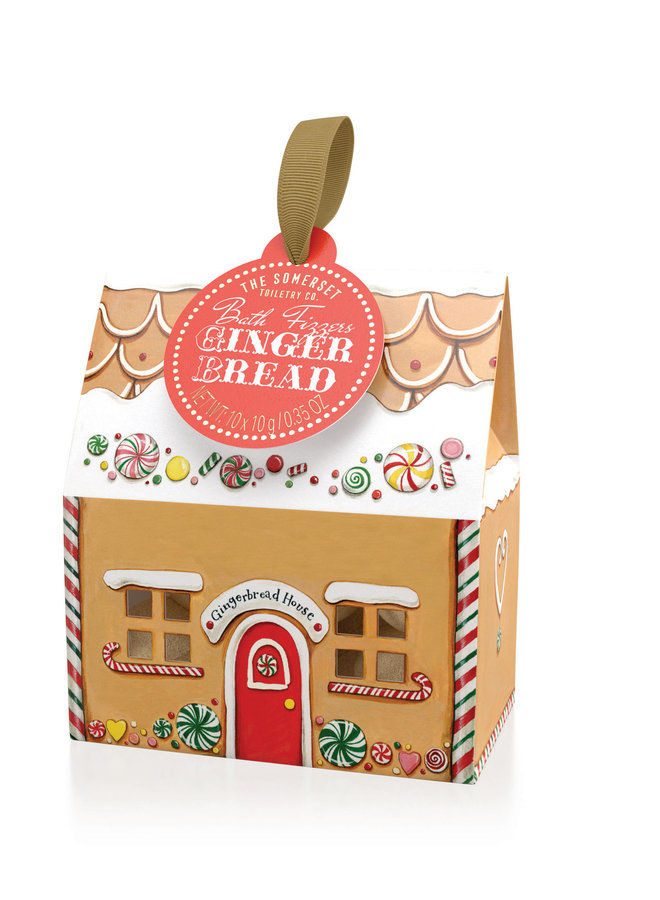 Gingerbread House Bath Fizz x10