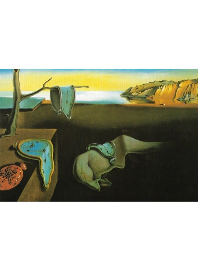 The Persistence of Memory postcard by Salvidor Dali