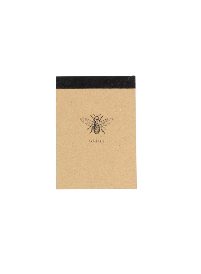 Bee Gardeners Pocket Notepad