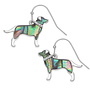Labrador Paua Shell Earrings 852E