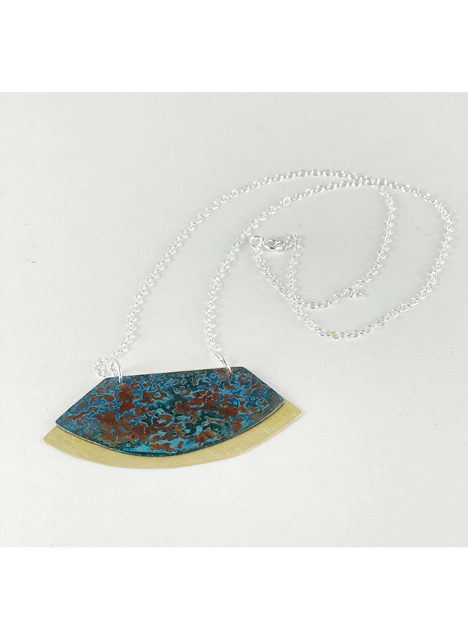 Двойное колье в стиле ар-деко 48