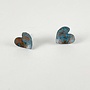 Heart stud small earrings  55