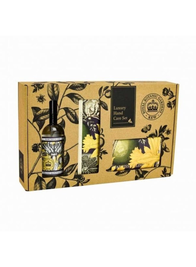 Kew Gardens Hand Care Gift set Narcissus and Lime