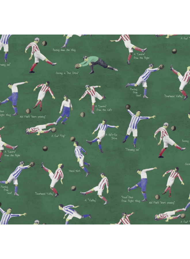 Póster y envoltorio de fútbol