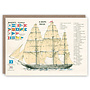 Ship Sails Pattern Book Card