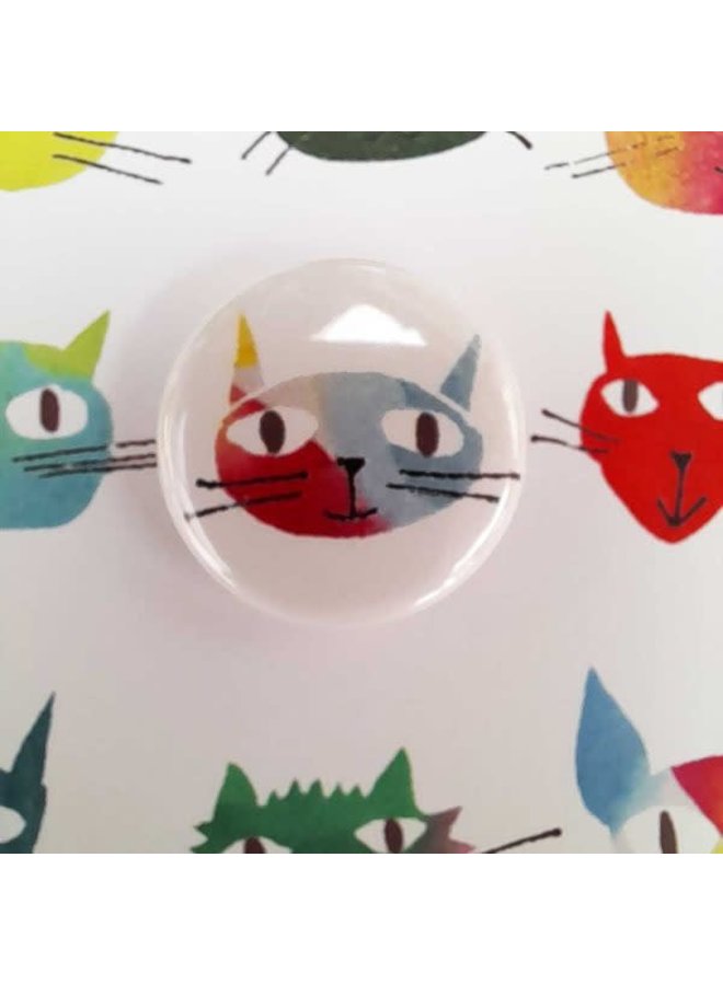 Katzen-Abzeichenkarte 76