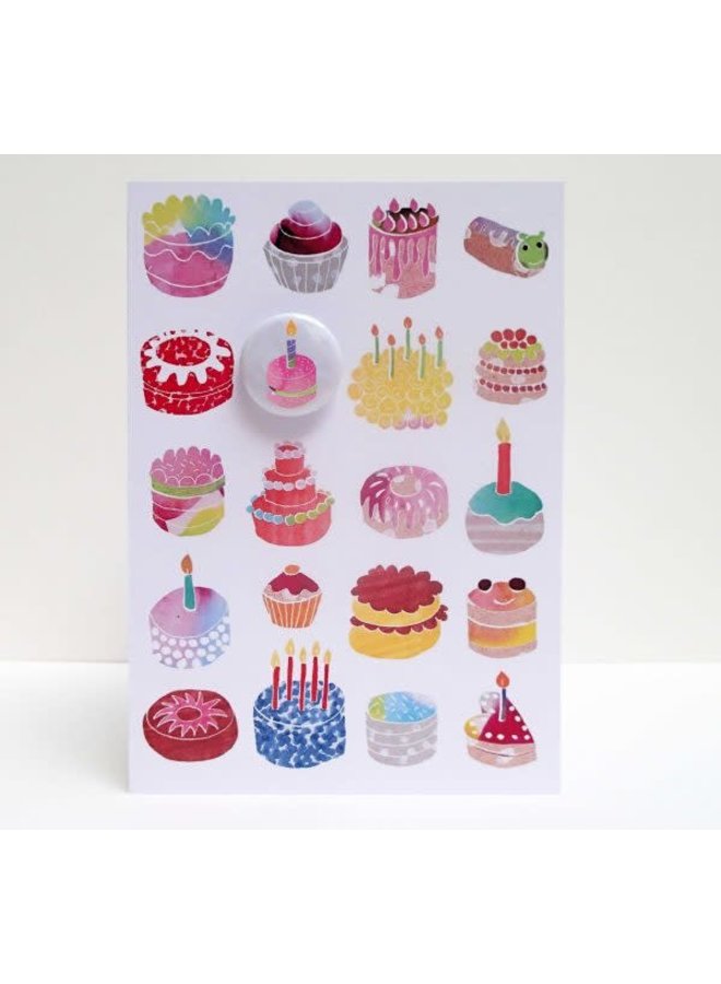 Cakes Badge Card 79