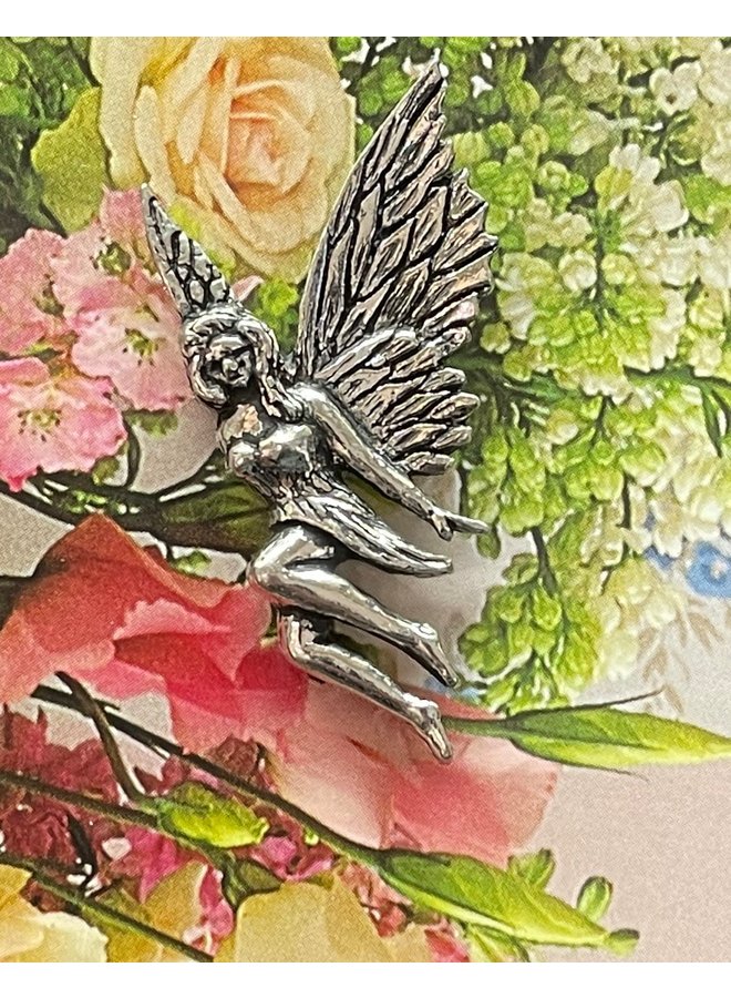 Broche de peltre hoja de hada 19