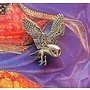 Barn Owl  pewter pin brooch 12