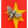 Брошь Honey Bee с оловянной булавкой 17