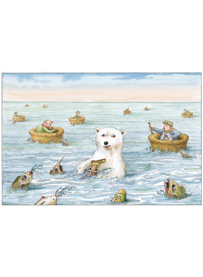 "De toute évidence, les ours polaires mangeraient la flotte de pudding du Yorkshire" 55