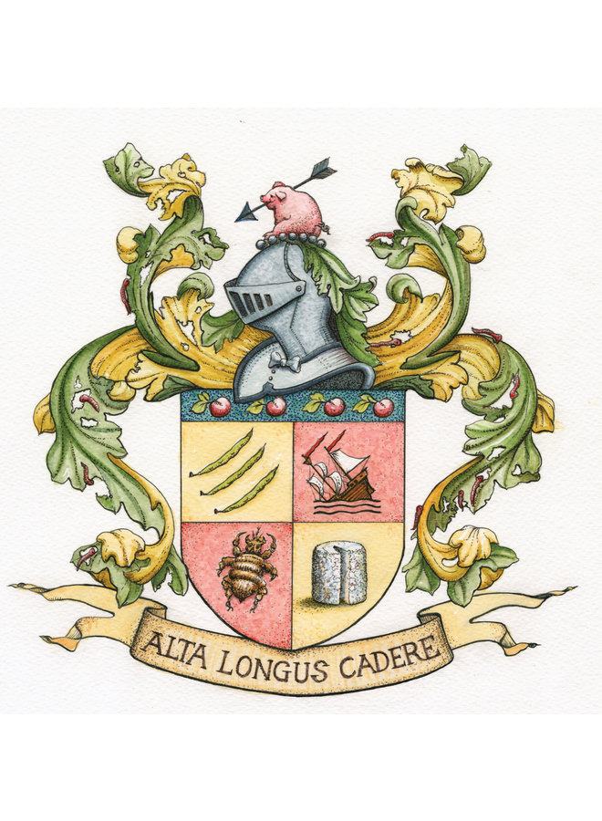Family Crest (before and after)  33