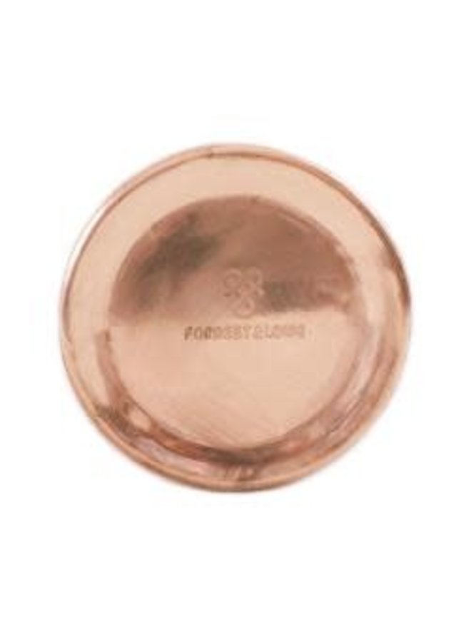 Kupferwasserflasche - Gehämmert 900ml 01