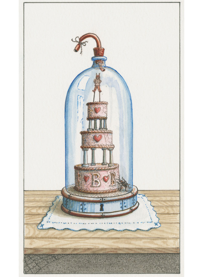 'The Cake was an apparatus for making birds explode' Giclee Print 70