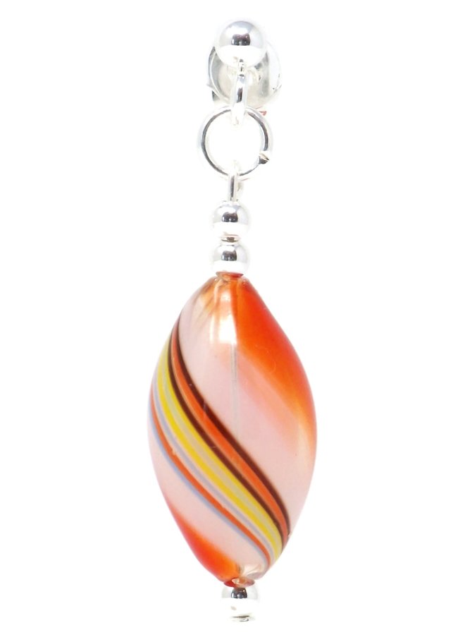 Boucles d'oreilles myriade de pierres précieuses E2_018