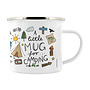 Camping Enamel Graphics Mug 02