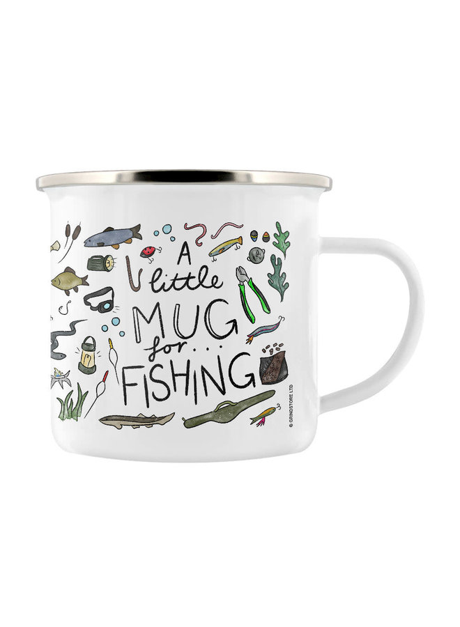 Enamel Mug Fishing 03